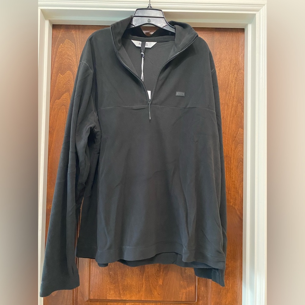 RAINS Addis Fleece Half Zip Lightweight Microfleece Unisex Sz XL New MSRP $105